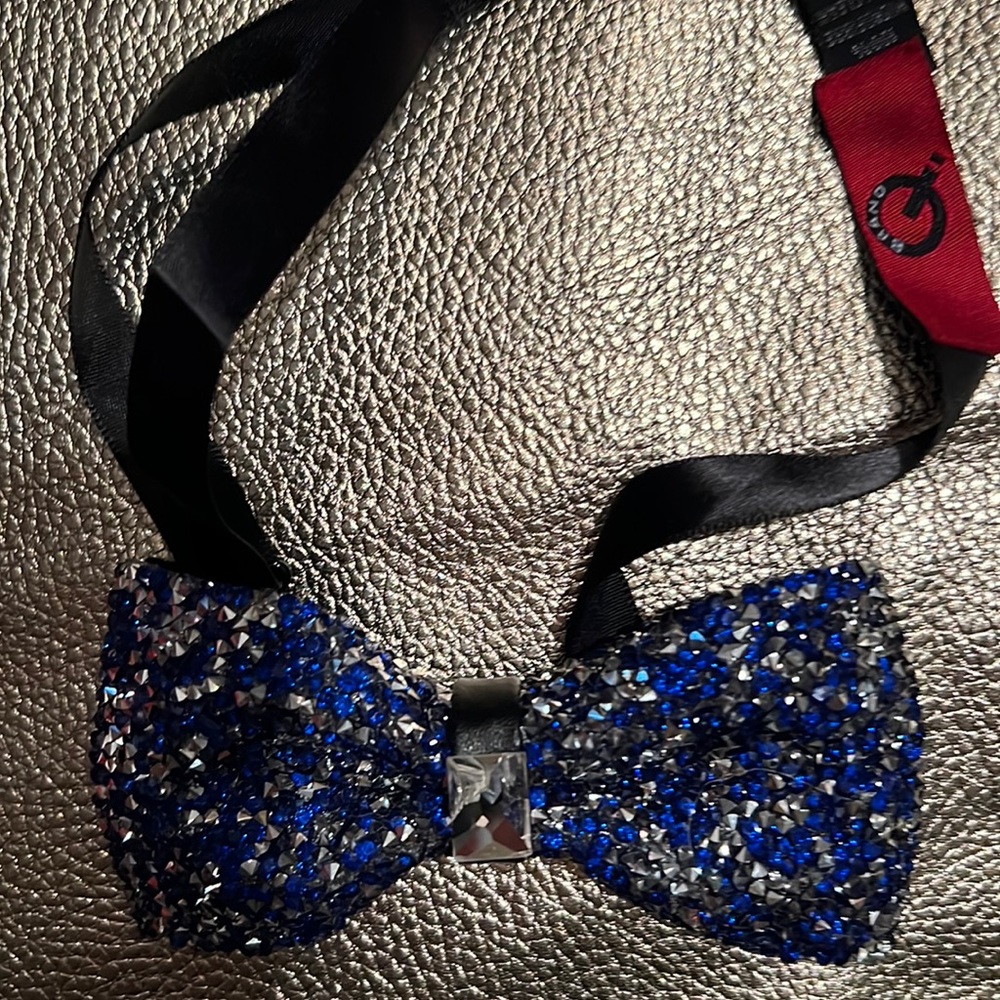 Brand Q Blue Bow Tie